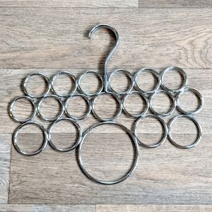 Stainless Steel Scarf Organizer Steel Hanger